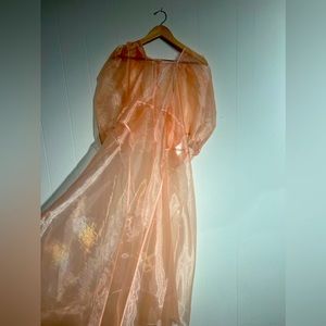 Mr. Larkin Lexi dress in peach, size medium